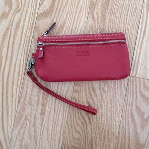 Danier Wristlet Red